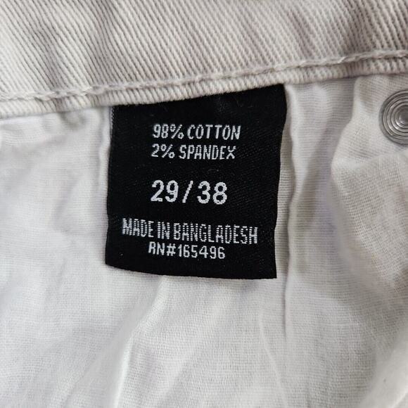 Spark Jeans Men's 29x38 Premium Denim Jeans Studio Collection Gray Frayed 165496 - Picture 3 of 16